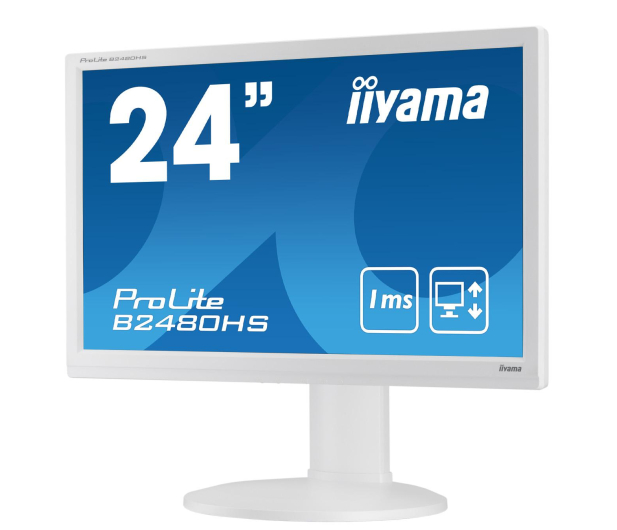 IIYAMA 23,6'' ProLite B2480HS B2480HS-W2 Bialy - 285630 - zdjęcie 6